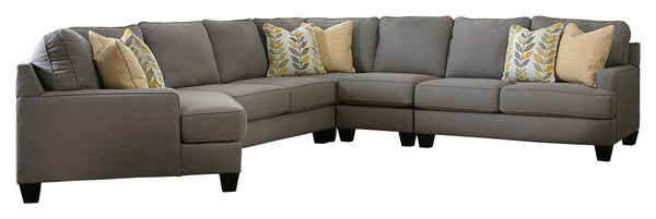 Chamberly Signature Design by Ashley 5-Piece Sectional with Cuddler