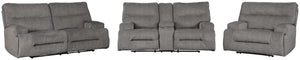 Coombs Signature Design Contemporary Power Reclining 3-Piece Living Room Set