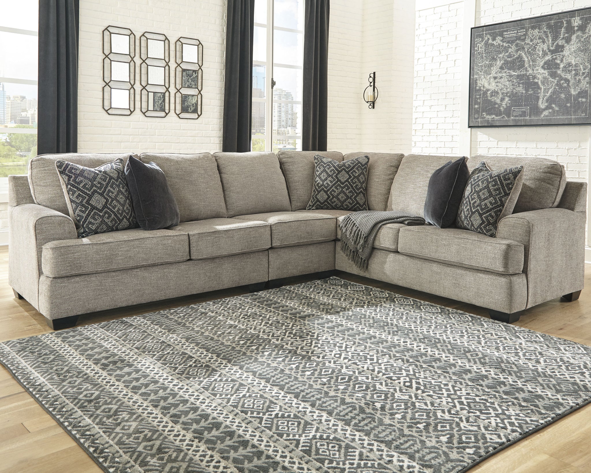 Bovarian Signature Design by Ashley 3-Piece Sectional