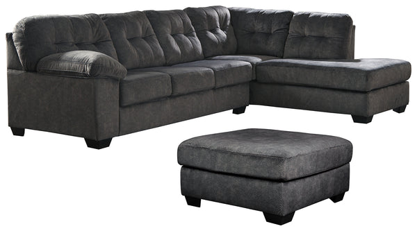 Accrington Signature Design 3-Piece Living Room Set with Sectional