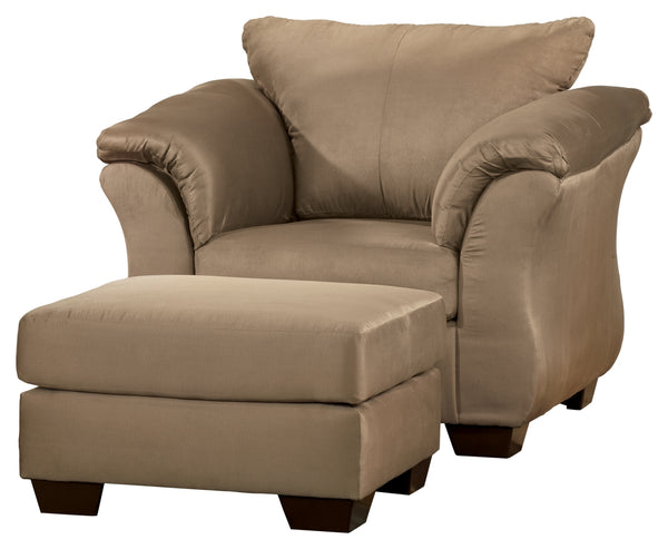 Darcy Signature Design 2-Piece Chair and Ottoman Set