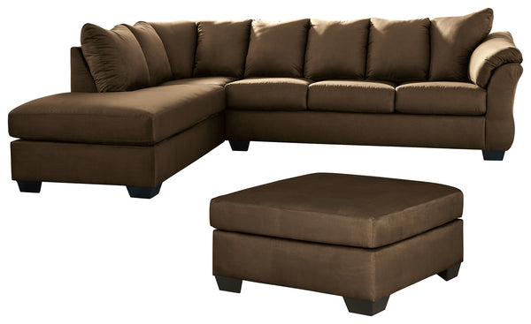 Darcy Signature Design 3-Piece Living Room Set with Oversized Ottoman
