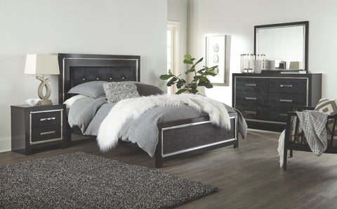 Signature Design by Ashley Kaydell Queen Upholstered Panel Bed