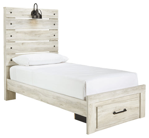 Signature Design by Ashley Cambeck Twin Panel Bed with 1 Storage Drawer