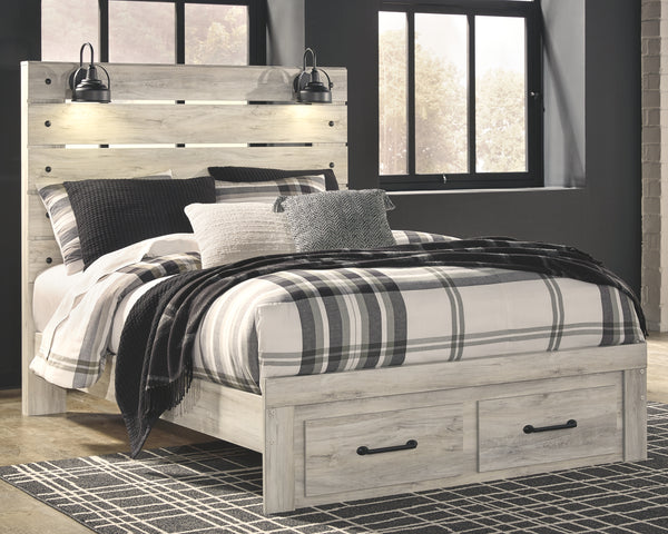 Signature Design by Ashley Cambeck Panel Bed with 2 Storage Drawers