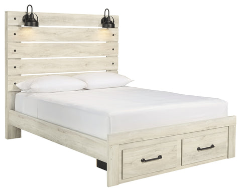 Signature Design by Ashley Cambeck Panel Bed with 2 Storage Drawers
