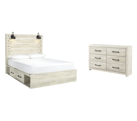 Cambeck Signature Design Master Bedroom 4-Piece Bedroom Set with 4 Storage Drawers