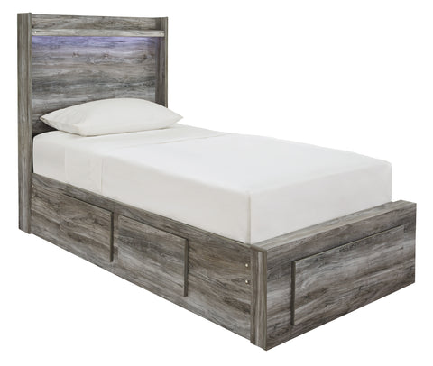 Signature Design by Ashley Baystorm Twin Panel Bed with 5 Storage Drawers