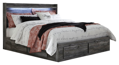Signature Design by Ashley Baystorm King Panel Bed with 4 Storage Drawers