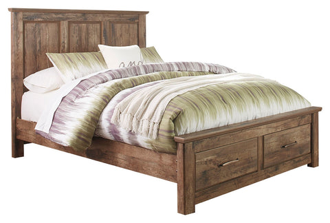Signature Design by Ashley Blaneville Queen Panel Bed with 2 Storage Drawers