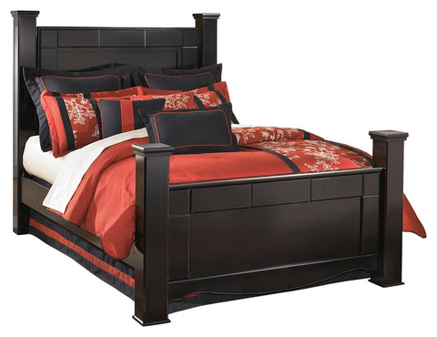 Signature Design by Ashley Shay Queen Poster Bed