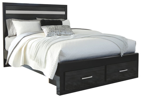Signature Design by Ashley Starberry Queen Panel Bed with 2 Storage Drawers