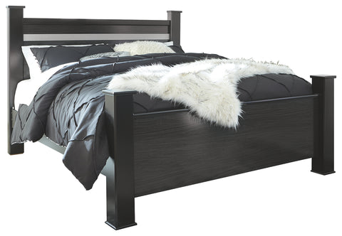 Signature Design by Ashley Starberry King Poster Bed