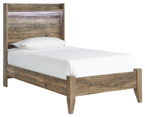 Signature Design by Ashley Rusthaven Twin Panel Bed