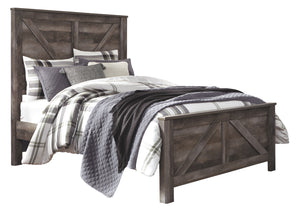 Signature Design by Ashley Wynnlow Queen Crossbuck Panel Bed