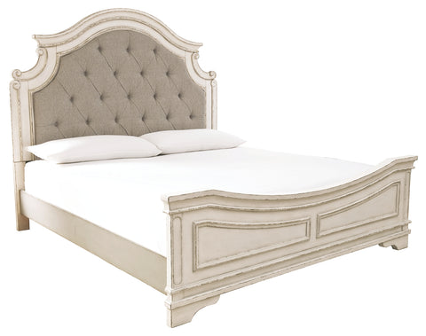 Signature Design by Ashley Realyn King Upholstered Panel Bed