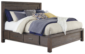 Millennium by Ashley Dellbeck Queen Panel Bed with 4 Storage Drawers