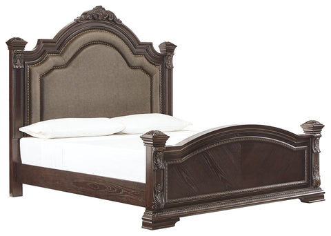 Signature Design by Ashley Wellsbrook King Poster Bed