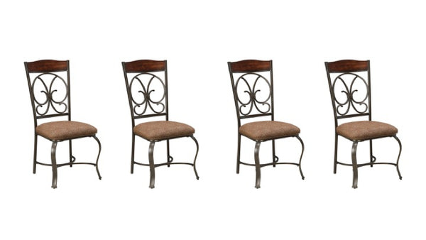 Glambrey Signature Design 4-Piece Dining Room Chair Set