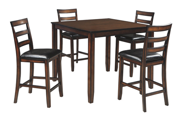 Coviar Signature Design by Ashley Counter Height Table Set of 5