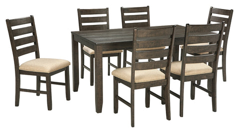 Rokane Signature Design by Ashley Dining Table Set of 7
