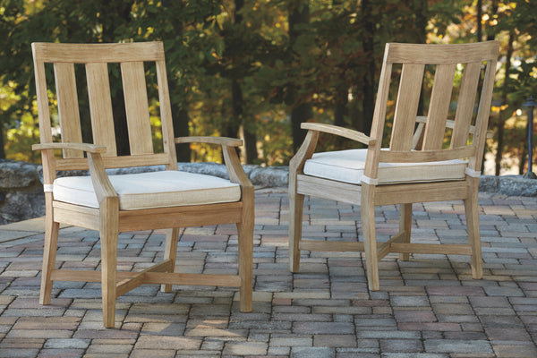 Clare View Signature Design by Ashley Outdoor Dining Chair Set of 2