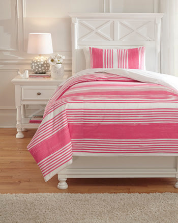 Taries Signature Design by Ashley Duvet Cover Set Twin