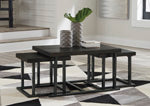 Airdon Signature Design by Ashley Cocktail Table Set of 3