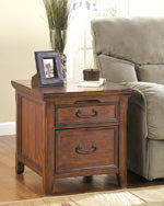Woodboro Signature Design by Ashley End Table with Power Outlets