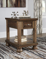 Flynnter Signature Design by Ashley End Table Chair Side