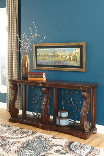 Alymere Signature Design by Ashley Sofa Table
