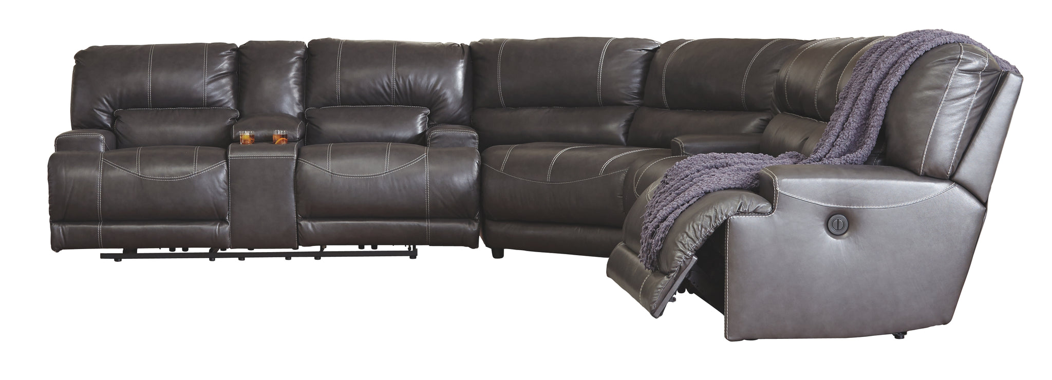 McCaskill Signature Design by Ashley 3-Piece Reclining Sectional